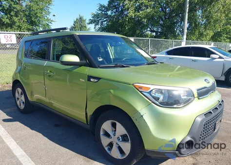 2014 Kia Soul z USA, uszkodzony, nr VIN KNDJN2A28E7041881